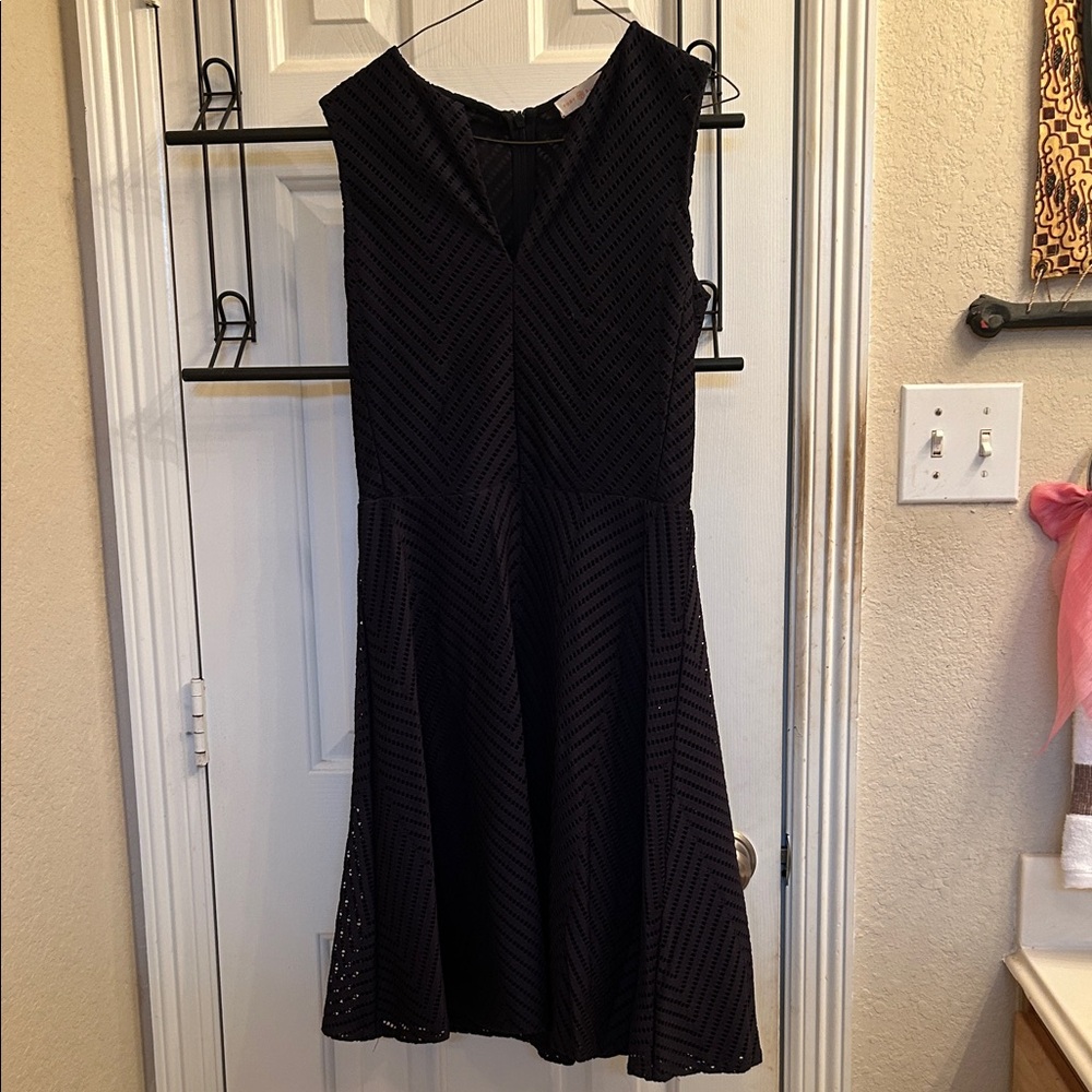 Tory Burch Elegant Black Sleeveless Dress